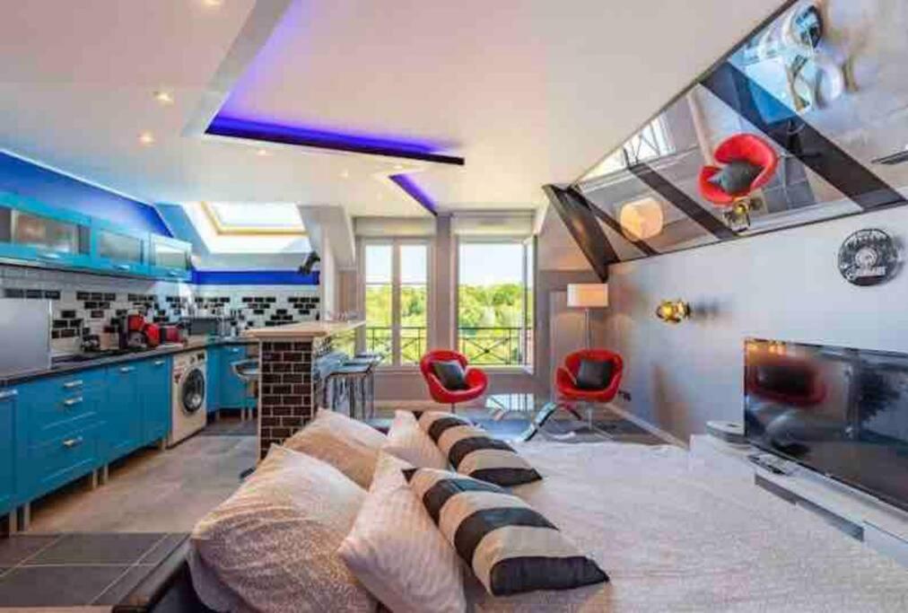 Appartement Disney Avengers, 5 Min Des Parcs Magny-le-Hongre Kültér fotó