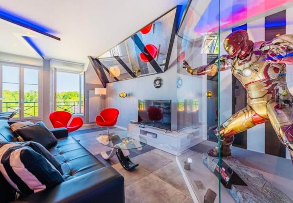 Appartement Disney Avengers, 5 Min Des Parcs Magny-le-Hongre Kültér fotó